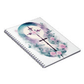 Cuaderno cross tattoo flower 33 notizblock (Rechte Seite)