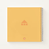 Cuaderno cuadrado ciudad notizblock (Rückseite)