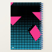 Cuaderno Cuadriculado Arcade Retro Gridded Notizblock (Rückseite)