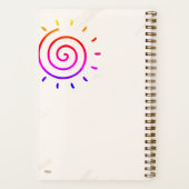 Cuaderno Cuadriculado Endless Summer Vibes Gridded Notizblock (Rückseite)