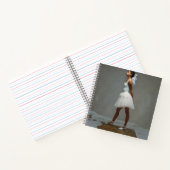 Cuaderno cuandrado con dibujos de bailarinas notizblock (Innenseite)