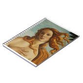 Cuaderno de El nacimiento de Venus de Sandro Notizblock (Linke Seite)