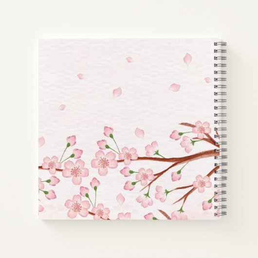 Cuaderno de espiral estilo anime personalizado notizblock (Rückseite)