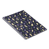 Cuaderno de espiral flor de agua y lavanda notizblock (Rechte Seite)