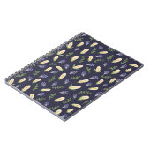 Cuaderno de espiral flor de agua y lavanda notizblock (Linke Seite)