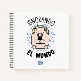 Cuaderno de espiral│Ignorando el mundo Notizblock