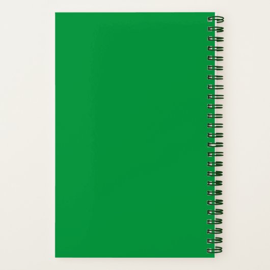 Cuaderno de espiral notizblock (Rückseite)
