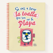 Cuaderno de espiral│Si vas a tirar la toalla Notizblock (Vorderseite)