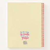 Cuaderno de espiral│Si vas a tirar la toalla Notizblock (Rückseite)