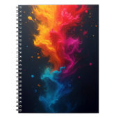 Cuaderno de fuego multicolor  notizblock (Vorderseite)