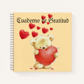 Cuaderno de gratitud notizblock (Vorderseite)