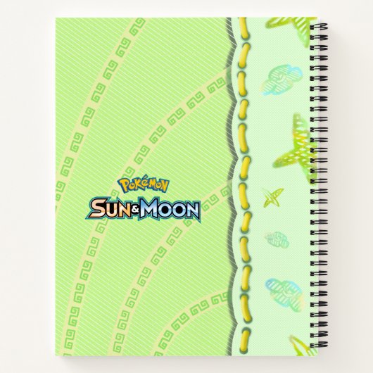 Cuaderno de Pokemon mallow  Notizblock (Rückseite)