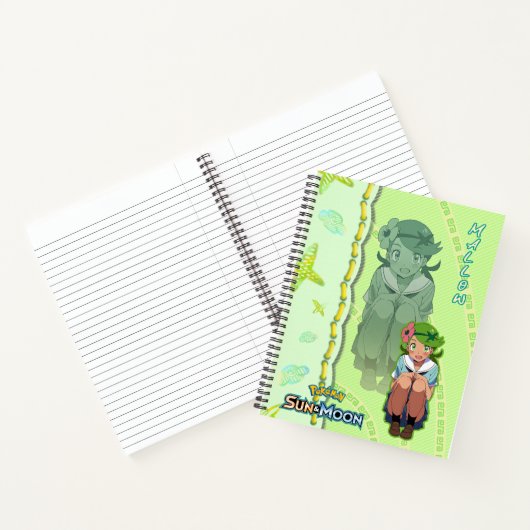 Cuaderno de Pokemon mallow  Notizblock (Innenseite)