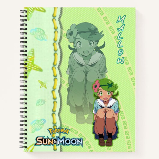 Cuaderno de Pokemon mallow  Notizblock (Vorderseite)