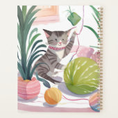 Cuaderno de un lindo gatito planer (Rückseite)