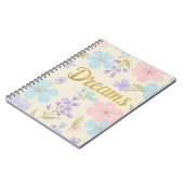 Cuaderno Dreams Floral Pattern Notizblock (Linke Seite)