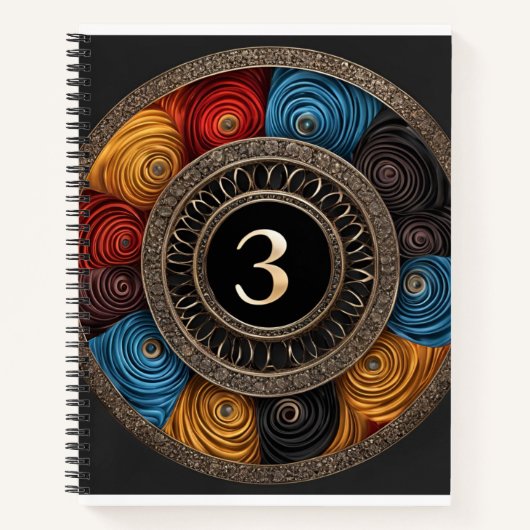 Cuaderno en espiral excelente diseño. notizblock (Vorderseite)