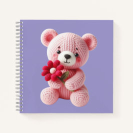Cuaderno espiral con diseño de lindo osito notizblock