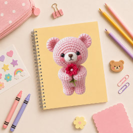 Cuaderno espiral con diseño de lindo osito notizblock