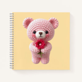 Cuaderno espiral con diseño de lindo osito notizblock