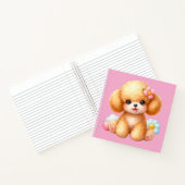 Cuaderno espiral con diseño de lindo perrito notizblock (Innenseite)
