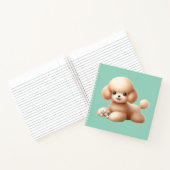 Cuaderno espiral con diseño de lindo perrito notizblock (Innenseite)