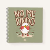 Cuaderno espiral│No me rindo Notizblock (Vorderseite)