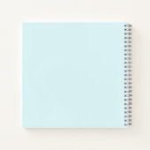 Cuaderno espiral unicornio kawaii notizblock (Rückseite)