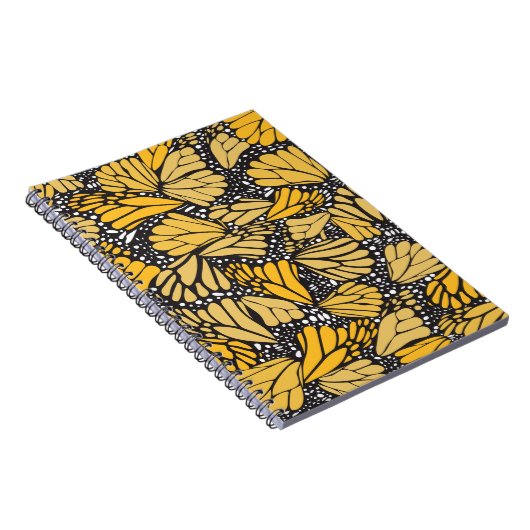 Cuaderno estampado mariposa monarca notizblock (Rechte Seite)