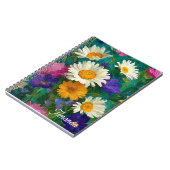 Cuaderno Flores Inspiración Vincent van Gogh Notizblock (Linke Seite)