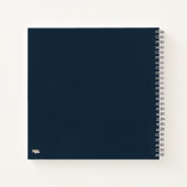 Cuaderno Golden Waves Endless Sky Notizblock (Rückseite)