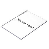 Cuaderno Habemus Papam Notizblock (Linke Seite)