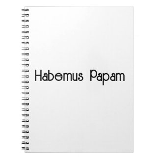 Cuaderno Habemus Papam Notizblock