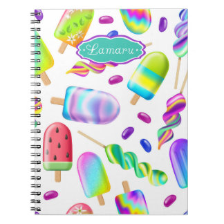 Cuaderno Helados Notizblock