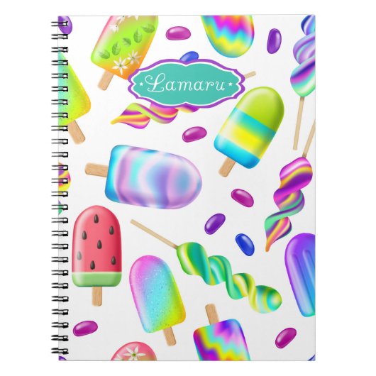 Cuaderno Helados Notizblock (Vorderseite)