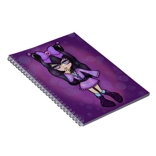 Cuaderno Kuromi fanart Notizblock (Rechte Seite)