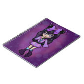 Cuaderno Kuromi fanart Notizblock (Linke Seite)