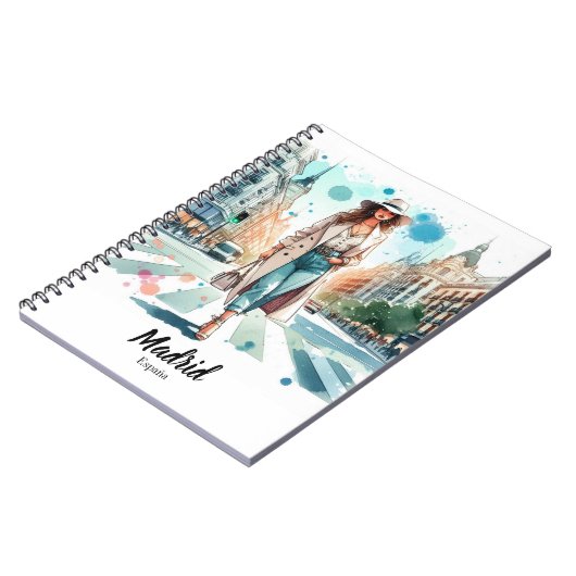 Cuaderno Madrid Notizblock (Linke Seite)