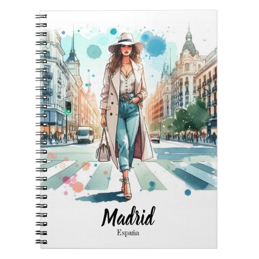 Cuaderno Madrid Notizblock (Vorderseite)