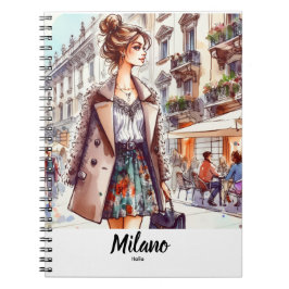 Cuaderno Milano Notizblock