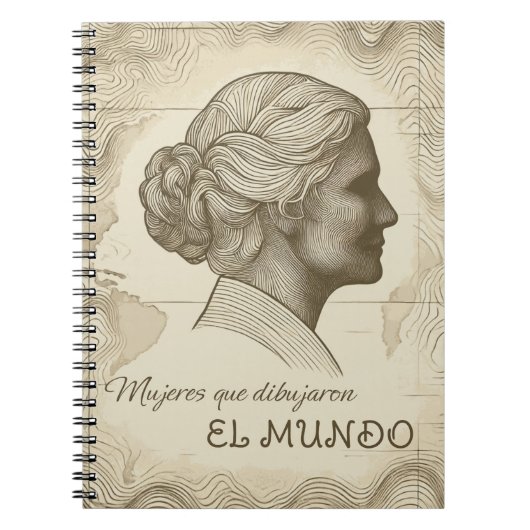 Cuaderno Mujeres que dibujaron el mundo Notizblock (Vorderseite)