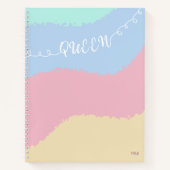Cuaderno Pastel Queen Elegance Notizblock (Vorderseite)