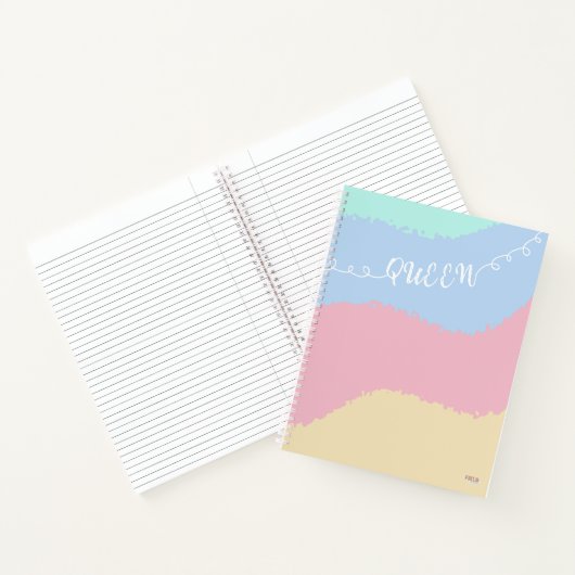 Cuaderno Pastel Queen Elegance Notizblock (Innenseite)
