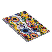 Cuaderno Psicodélico Retro Efecto Caleidoscopio Notizblock (Rechte Seite)