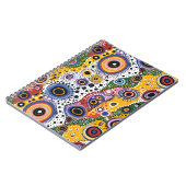 Cuaderno Psicodélico Retro Efecto Caleidoscopio Notizblock (Linke Seite)