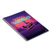 Cuaderno Retro wave Gaming Notizblock (Rechte Seite)