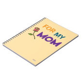 Cuaderno Rose For My Mom Notizblock (Linke Seite)
