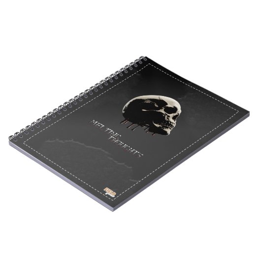 Cuaderno Skull Melting Thoughts Notizblock (Linke Seite)