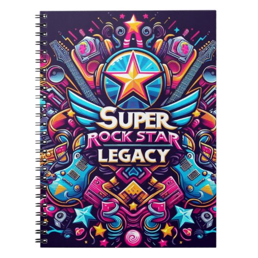 Cuaderno Super Star. Notizblock (Vorderseite)