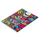 Cuaderno Terror Pop Art Notizblock (Linke Seite)